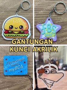 jual gantungan kunci akrilik